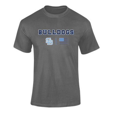 Stone Bridge Bulldogs SB Team Colors Flag Men's Premium SS T-Shirt