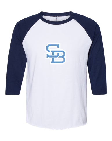 Stone Bridge Bulldogs SB Mascot #1 Women's Baseball T-Shirt