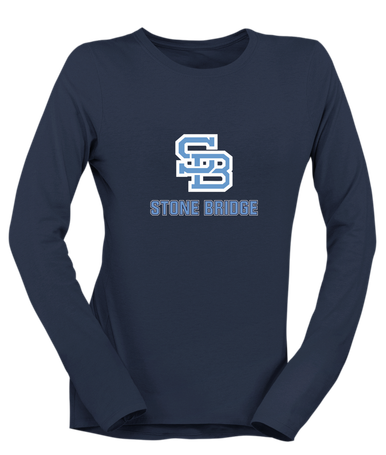 Stone Bridge Bulldogs SB Mascot #2 Women's LS T-Shirt