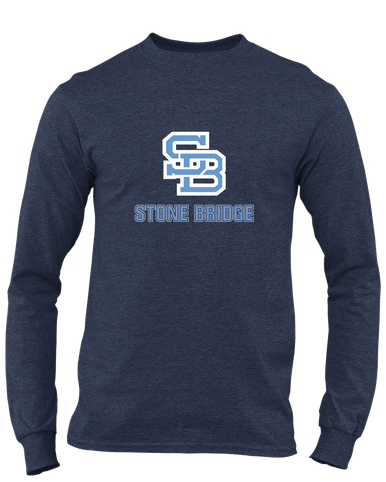 Stone Bridge Bulldogs SB Mascot #2 Men's Premium LS T-Shirt
