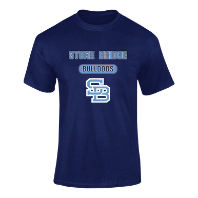 Stone Bridge Bulldogs SB Mascot #3 Men's SS T-Shirt