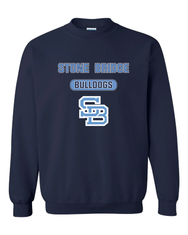 Stone Bridge Bulldogs SB Mascot #3 Men's Sweatshirt