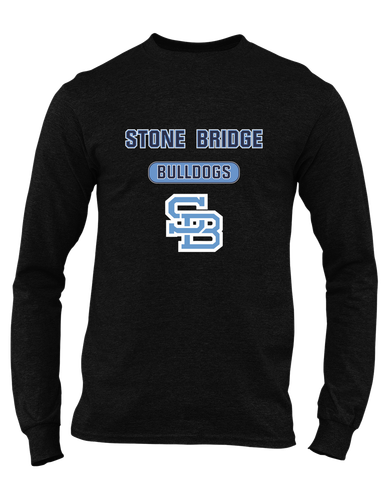 Stone Bridge Bulldogs SB Mascot #3 Men's Premium LS T-Shirt