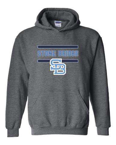 Stone Bridge Bulldogs SB Mascot #4 Men's Hoodie