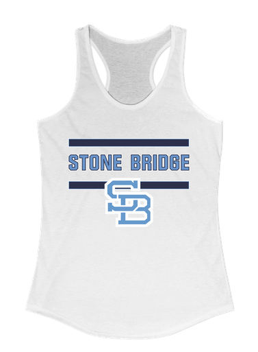 Stone Bridge Bulldogs SB Mascot #4 Women's Tank Top