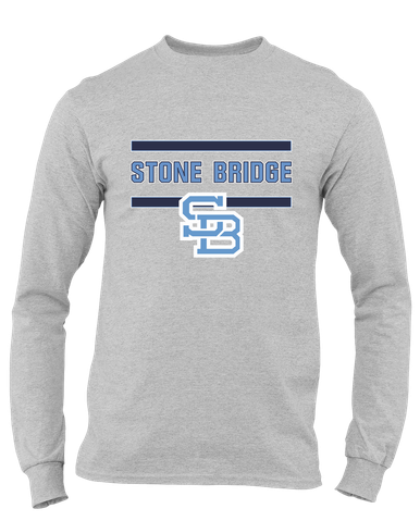 Stone Bridge Bulldogs SB Mascot #4 Men's Premium LS T-Shirt