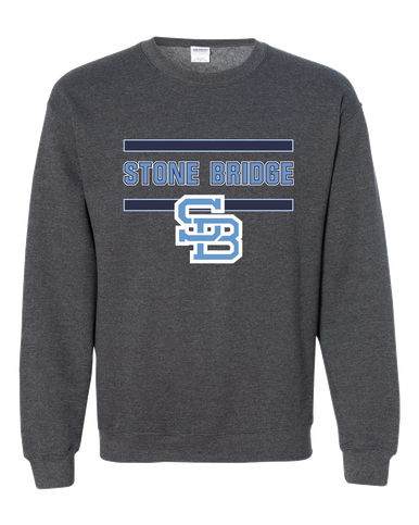 Stone Bridge Bulldogs SB Mascot #4 Men's Sweatshirt