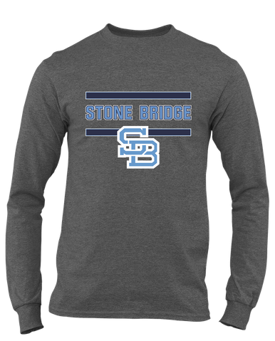 Stone Bridge Bulldogs SB Mascot #4 Men's LS T-Shirt