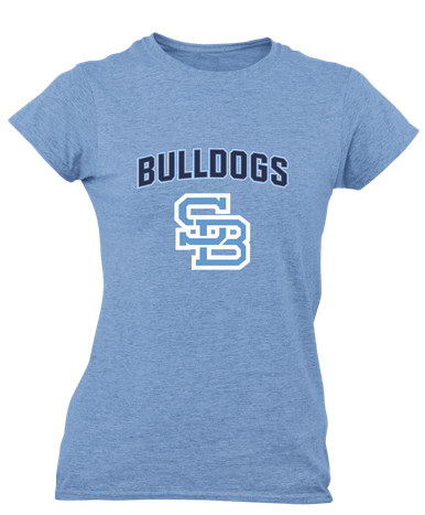 Stone Bridge Bulldogs SB Mascot #6 Women's SS T-Shirt