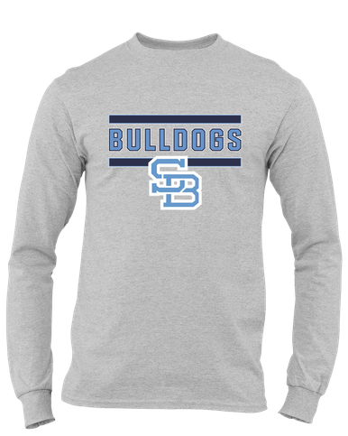 Stone Bridge Bulldogs SB Mascot #5 Men's LS T-Shirt