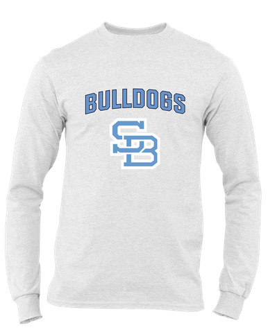 Stone Bridge Bulldogs SB Mascot #6 Men's LS T-Shirt
