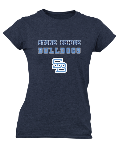 Stone Bridge Bulldogs SB Spirit Women's Premium SS T-Shirt