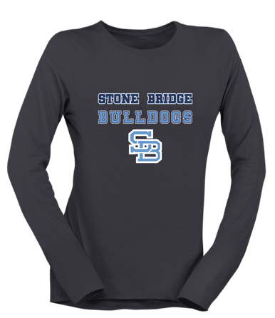 Stone Bridge Bulldogs SB Spirit Women's Premium LS T-Shirt