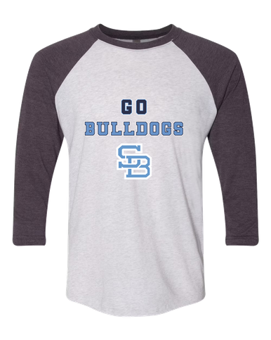 Stone Bridge Bulldogs SB Go Team Men's Baseball T-Shirt