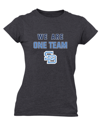 Stone Bridge Bulldogs SB We Are One Team Women's Premium SS T-Shirt