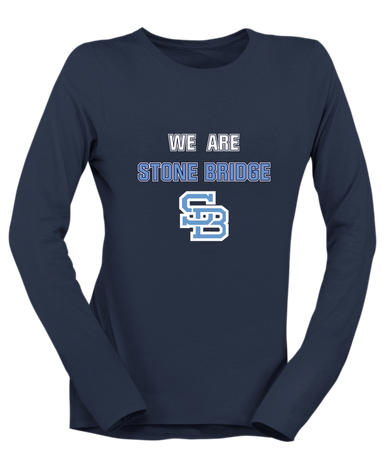 Stone Bridge Bulldogs SB We Are Women's Premium LS T-Shirt