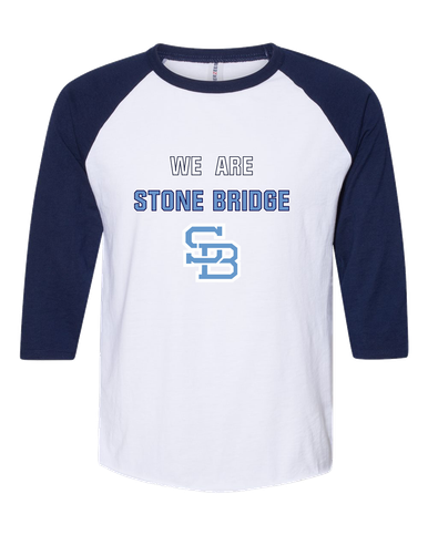 Stone Bridge Bulldogs SB We Are Women's Baseball T-Shirt