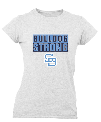 Stone Bridge Bulldogs SB Strong #1 Women's Premium SS T-Shirt
