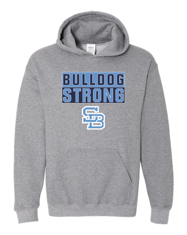 Stone Bridge Bulldogs SB Strong #1 Men's Hoodie