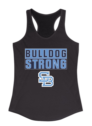 Stone Bridge Bulldogs SB Strong #1 Women's Tank Top