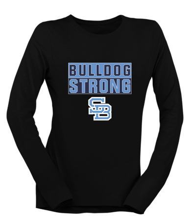 Stone Bridge Bulldogs SB Strong #1 Women's Premium LS T-Shirt