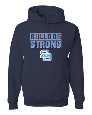 Stone Bridge Bulldogs SB Strong #1 Men's Premium Hoodie