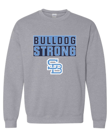 Stone Bridge Bulldogs SB Strong #1 Men's Sweatshirt