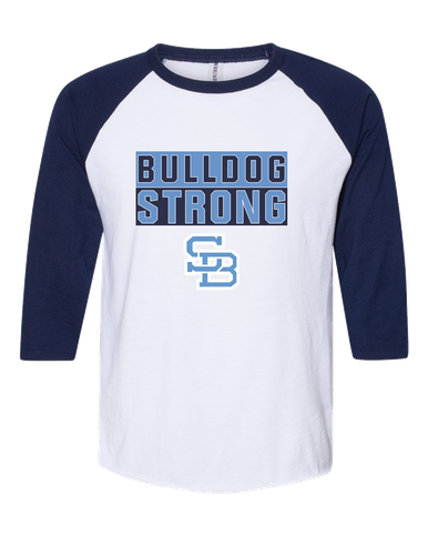 Stone Bridge Bulldogs SB Strong #1 Men's Baseball T-Shirt