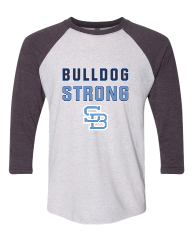 Stone Bridge Bulldogs SB Strong #2 Men's Baseball T-Shirt