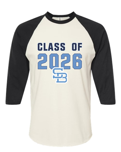 Stone Bridge Bulldogs SB Class of 2026 Men's Baseball T-Shirt