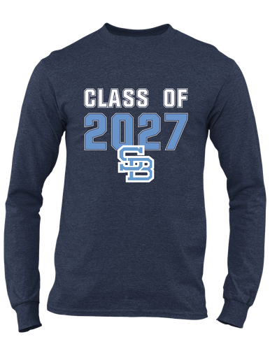 Stone Bridge Bulldogs SB Class of 2027 Men's Premium LS T-Shirt