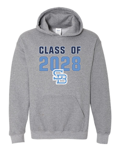 Stone Bridge Bulldogs SB Class of 2028 Men's Hoodie