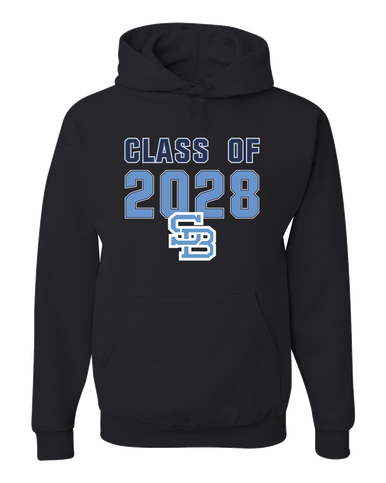 Stone Bridge Bulldogs SB Class of 2028 Men's Premium Hoodie