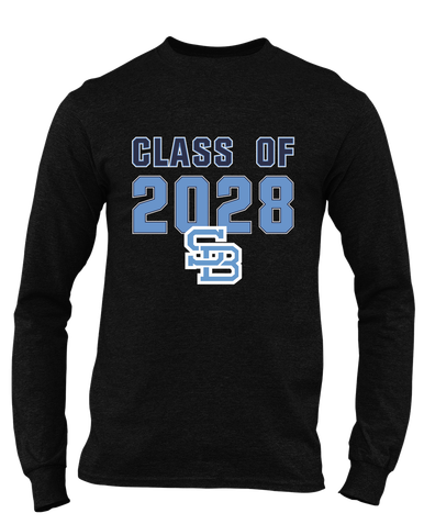 Stone Bridge Bulldogs SB Class of 2028 Men's Premium LS T-Shirt
