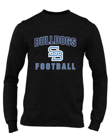 Stone Bridge Bulldogs SB Football #1 Men's LS T-Shirt