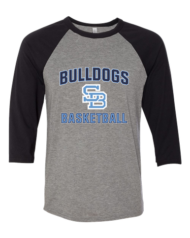 Stone Bridge Bulldogs SB Basketball #1 Men's Baseball T-Shirt