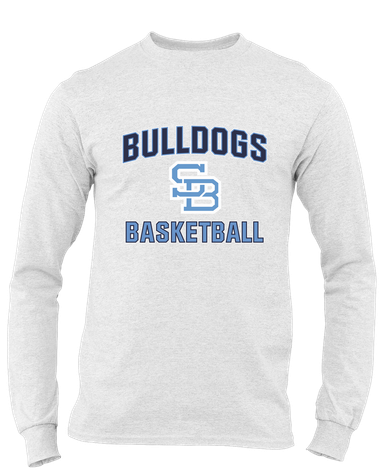 Stone Bridge Bulldogs SB Basketball #1 Men's LS T-Shirt