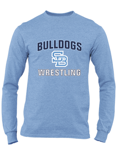 Stone Bridge Bulldogs SB Wrestling Men's LS T-Shirt