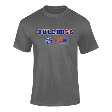 Freeport Bulldogs Team Colors Flag Men's Premium SS T-Shirt
