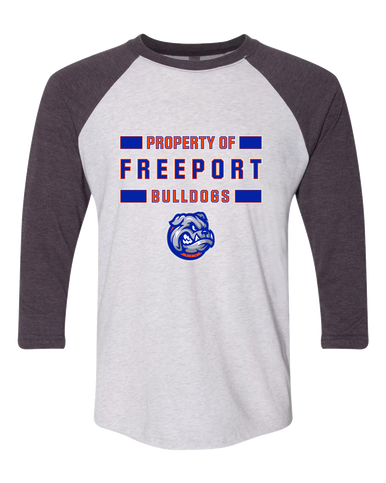 Freeport Bulldogs Property Of Men's Baseball T-Shirt