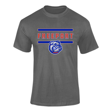Freeport Bulldogs Mascot #4 Men's SS T-Shirt