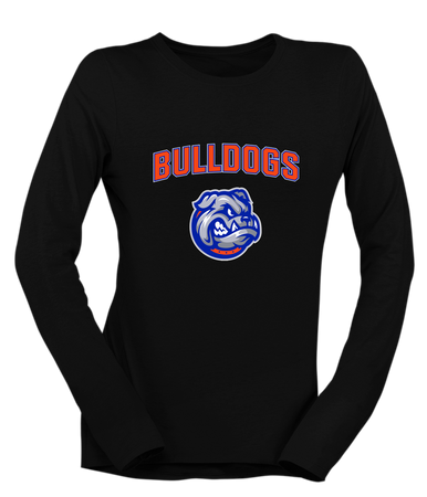 Freeport Bulldogs Mascot #6 Women's LS T-Shirt