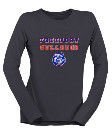 Freeport Bulldogs Spirit Women's Premium LS T-Shirt