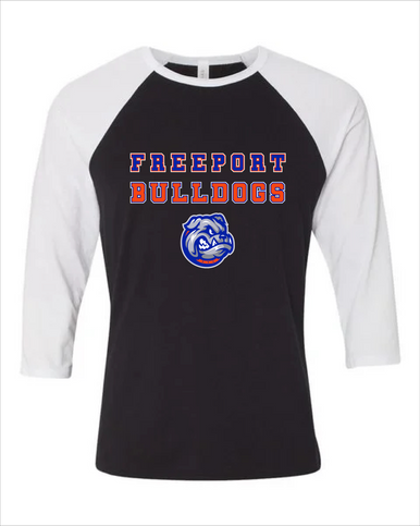 Freeport Bulldogs Spirit Men's Baseball T-Shirt