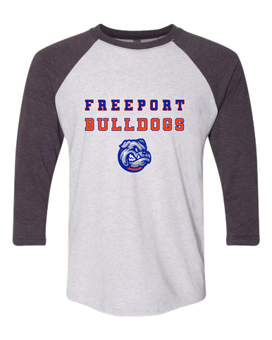 Freeport Bulldogs Spirit Women's Baseball T-Shirt
