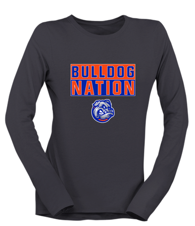 Freeport Bulldogs Nation #1 Women's Premium LS T-Shirt