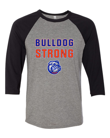 Freeport Bulldogs Strong #2 Women's Baseball T-Shirt