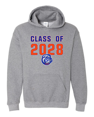 Freeport Bulldogs Class of 2028 Men's Hoodie
