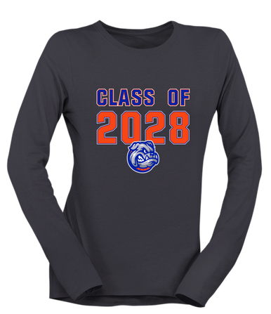 Freeport Bulldogs Class of 2028 Women's Premium LS T-Shirt