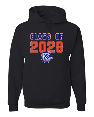 Freeport Bulldogs Class of 2028 Men's Premium Hoodie
